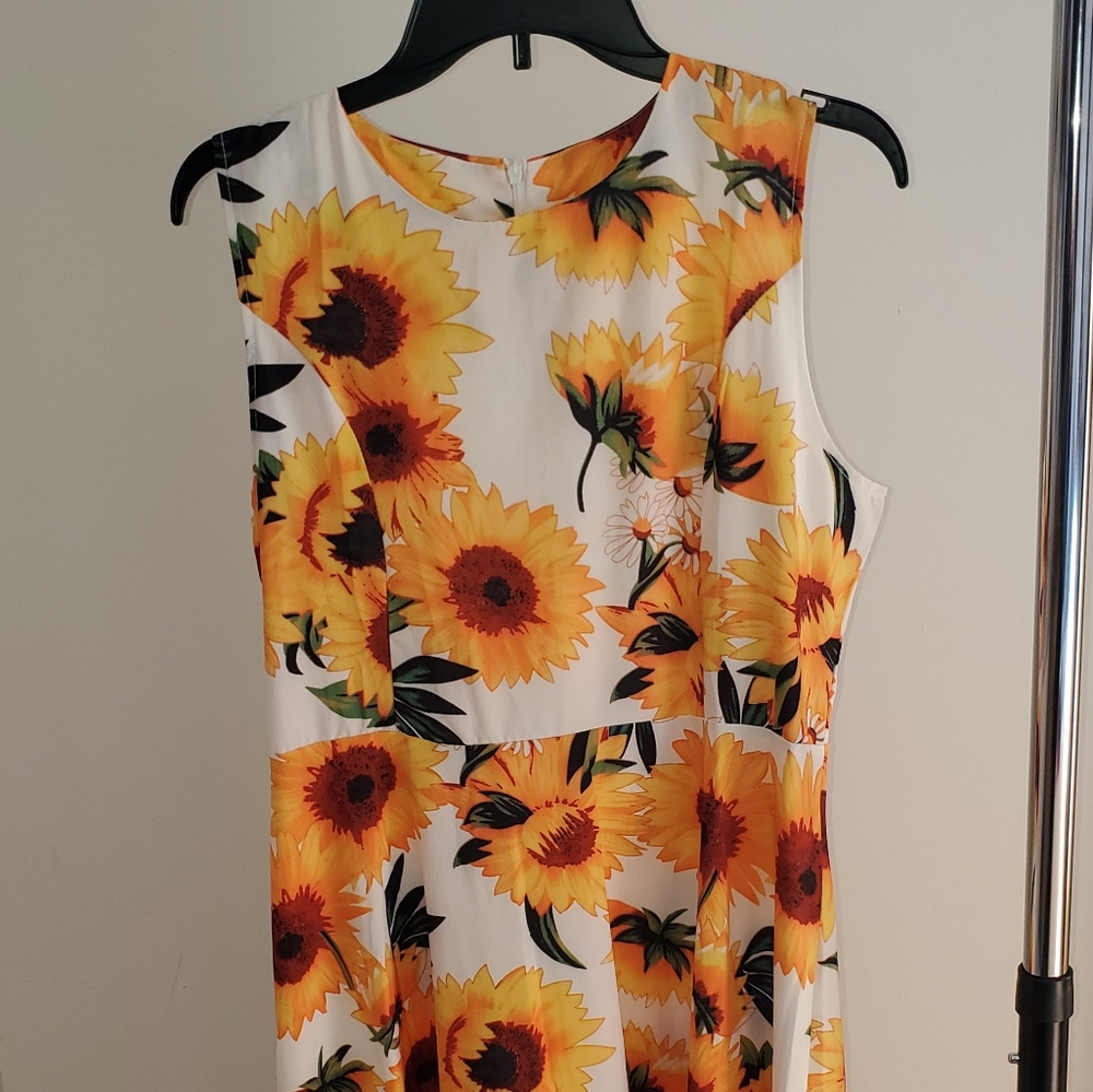 Sunflower sundress
